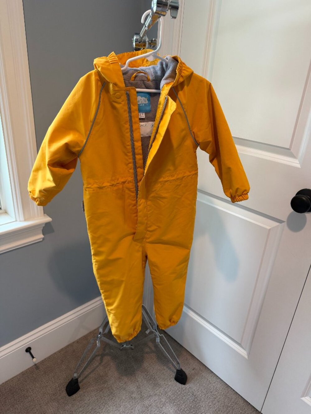 Jan and Jul Fleece Lined Rainsuit (2T)